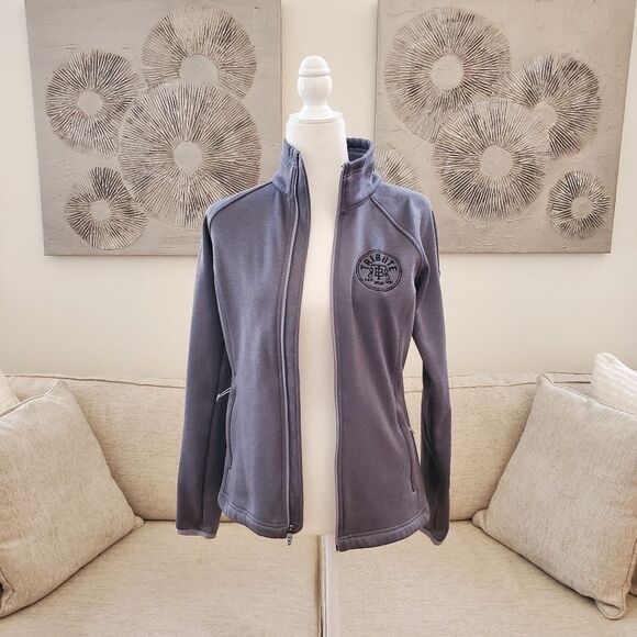 The North Face Canyon Flats Stretch Fleece Jacket sz Med With Custom Patch - Picture 5 of 16